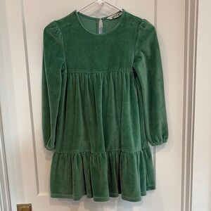 Mini Boden Girls Velvet Dress